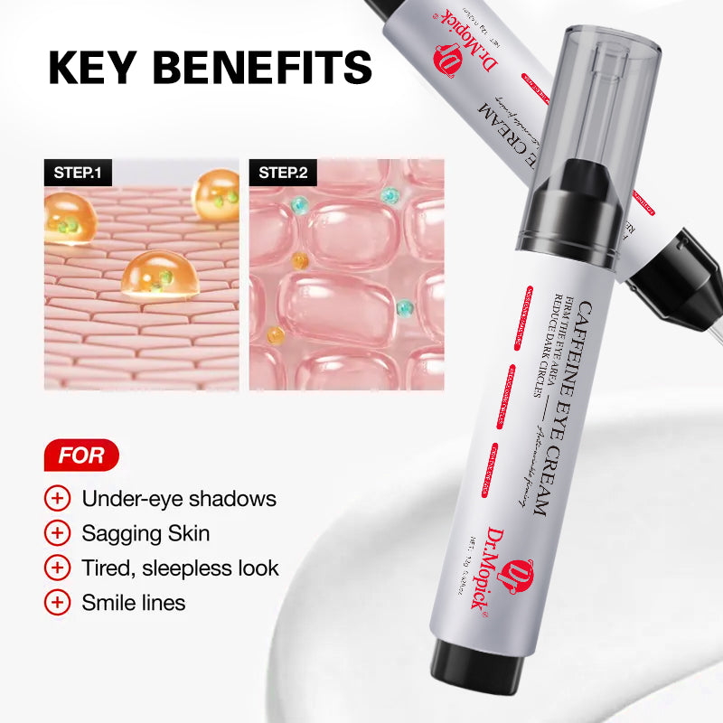 Dr.Mopick Retinol TM 0.1 Caffeine Revitalizing Eye Cream 20g | retinol, eyecream, korean skincare, moisturizer, anti-wrinkle, anti-aging, age-defying, rejuvenate, radiance