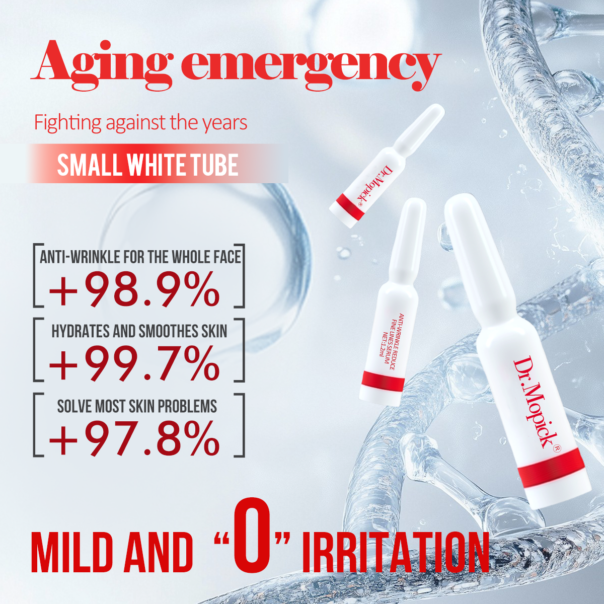 Dr.Mopick Anti-Wrinkle Essence - Firming & Anti-Aging Facial Serum for Smooth Skin Care - Time Limited Activity - One Bottle a Day