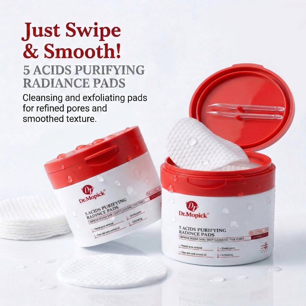 Dr.Mopick Salicylic Acid Face Exfoliating Gel | Deep Clean Pores, Smooth Blemish-Prone Skin
