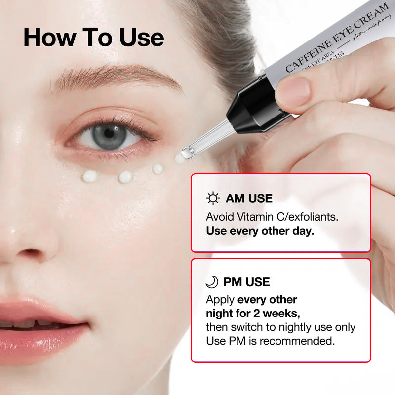 Dr.Mopick Retinol TM 0.1 Caffeine Revitalizing Eye Cream 20g | retinol, eyecream, korean skincare, moisturizer, anti-wrinkle, anti-aging, age-defying, rejuvenate, radiance